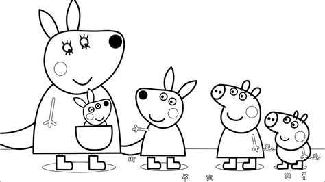 peppa pig coloring pages online - Have a Joy with Peppa Pig Coloring ...