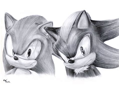 Sonic and Shadow by taratjah on DeviantArt