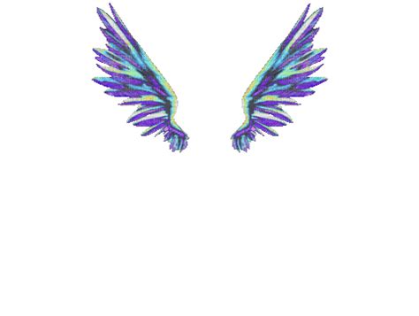 Angel Wings, wings , angel , fantasy , animated , purple , blue - Free ...