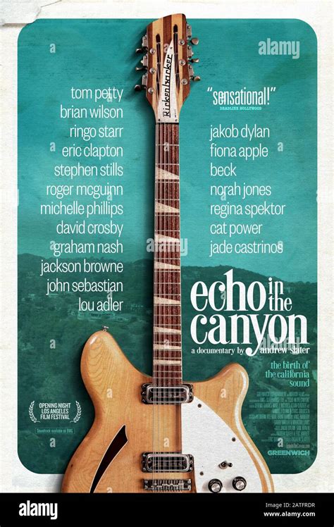 Echo in the Canyon (2018) directed by Andrew Slater and starring Lou ...