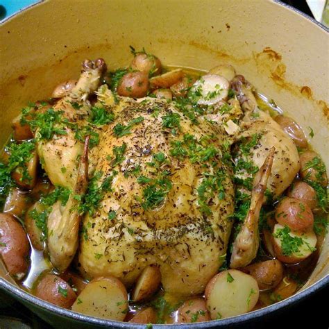 Chicken with 40 Cloves of Garlic Recipe