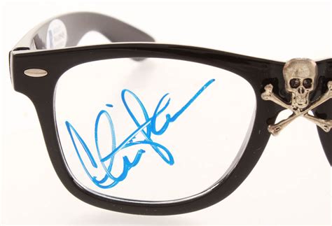 Charlie Sheen Signed "Major League" Wild Thing Glasses (Beckett COA0 ...