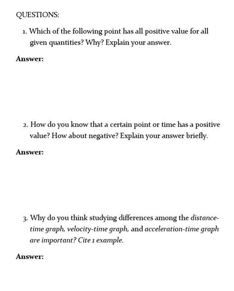 Solved ANALYZING SHM GRAPHS Instructions: Given the | Chegg.com