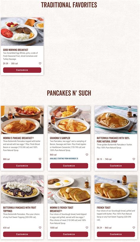 Cracker Barrel Breakfast Menu With Prices 2025 - Marj Ealasaid