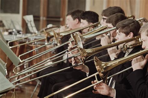 Trombone Players by Erich Auerbach