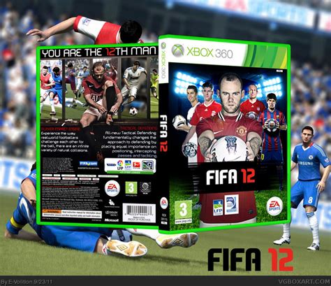 FIFA 12 Xbox 360 Box Art Cover by E-Volition