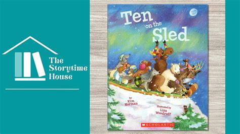 Ten On The Sled | Children's Book Read Aloud | Winter - YouTube