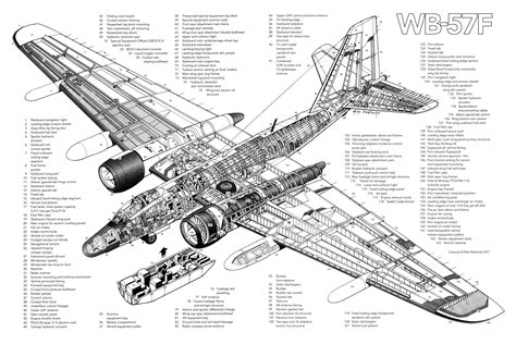 an airplane is shown in black and white, with information about the ...