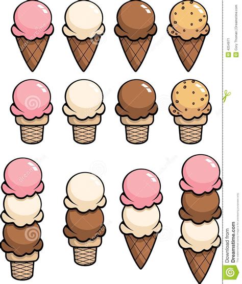 double scoop ice cream cone clipart 10 free Cliparts | Download images ...