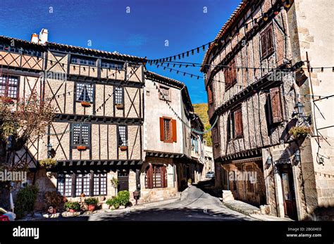 Streets of Alet-les-Bains, Aude, France Stock Photo - Alamy