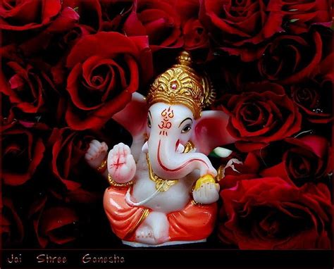 HD wallpaper: Ganeshji, Lord Ganesha illustration, God, hindu, human ...