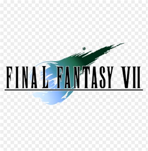 Free download | HD PNG ff7 logo png final fantasy 7 PNG transparent ...