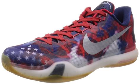 Nike - Nike Mens Kobe X Basketball Shoes Red White Blue - Walmart.com ...