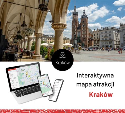 Kraków - Interaktywna mapa atrakcji - Sklep podróżniczy. Polskie ...