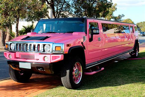 Pink Hummers from Bellagio Limousines - Bellagio Limousines