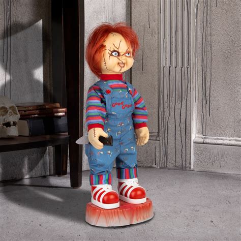 Universal Animatronic Musical Halloween Chucky Decoration ...