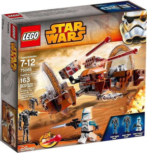 LEGO Star Wars Attack of the Clones Hailfire Droid Exclusive Set #75085 ...