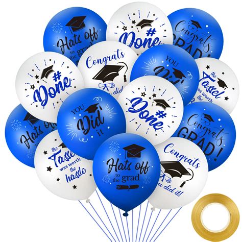 Buy 60 PCS 2023 Graduation Balloons Graduation Decorations ...