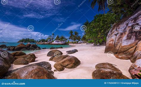 Panorama Beach and Rock Formation Photos at Berhala Island Kepulauan ...