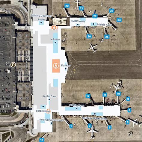 Syracuse Airport Map: Guide to SYR's Terminals