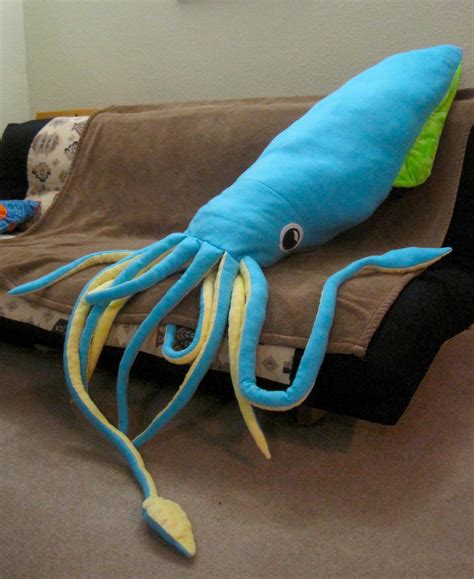 Giant Squid Giant Plushie by Skylanth on DeviantArt