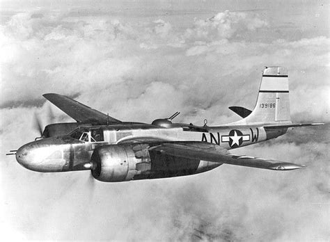 do1 Douglas A-26B Invader, 386th BG built at the Long Beach,CA plant ...