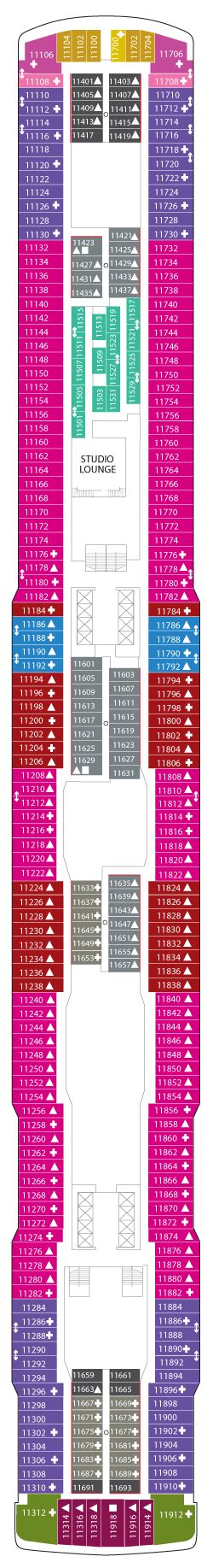 Norwegian Encore Deck Plans - Cruiseline.com