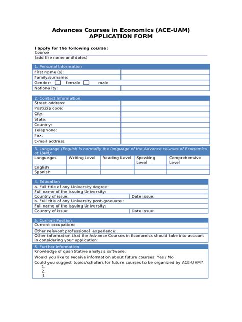 APPLICATION - UAM Doc Template | pdfFiller