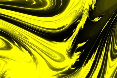 Abstract Black-yellow Digital Background Download | Etsy