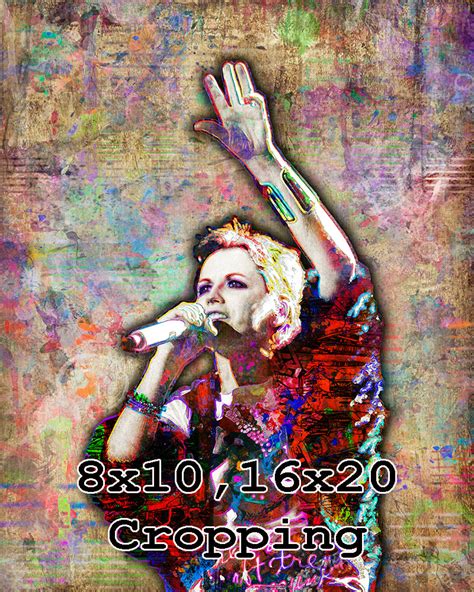 Dolores O'Riordan of The Cranberries Memorial 1971-2018 Poster, Cranbe ...