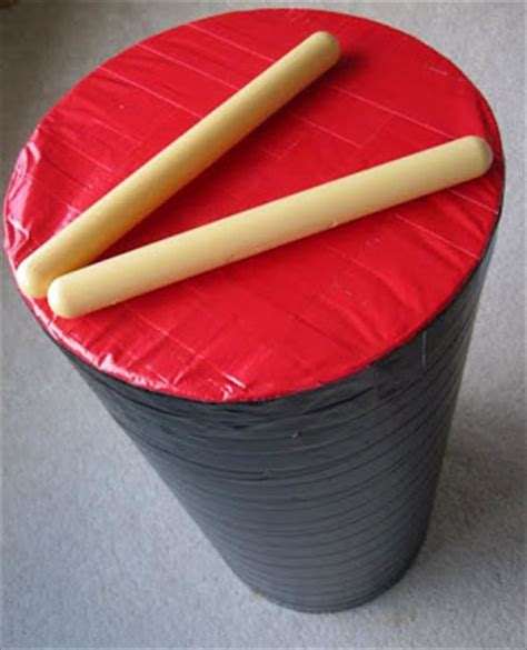 DIY Duct Tape Drum | 101 Duct Tape Crafts