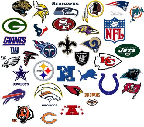 Nfl Team Logo Compilation (PSD) | Nfl teams logos, Nfl teams, All nfl teams