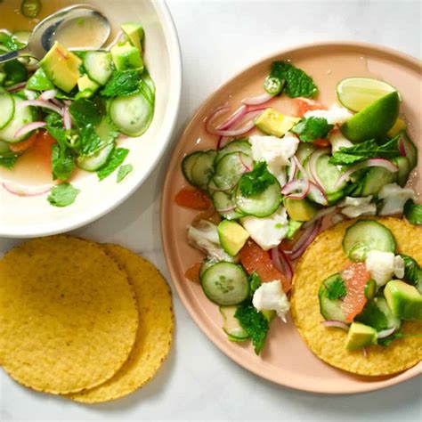 Cook This Book | Molly Baz | Fish Tostadas with Cucumber and Grapefruit ...