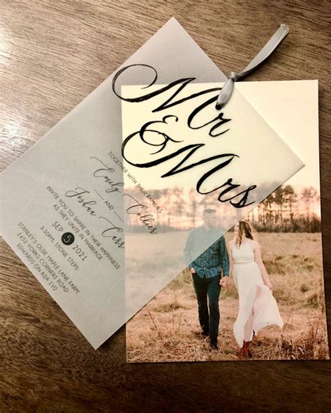 DIY Wedding Invitations Examples You Can Create At Home