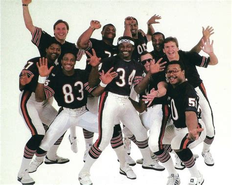 SUPER BOWL SHUFFLE 8X10 PHOTO 1985 CHICAGO BEARS SBXX PICTURE