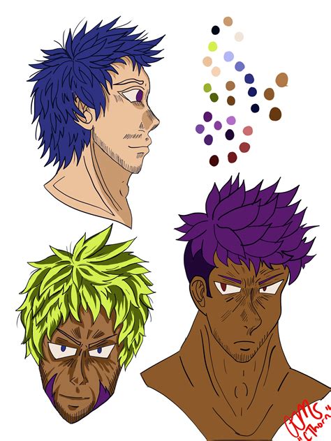 Cell Shading and Anime Style Practice :: Behance