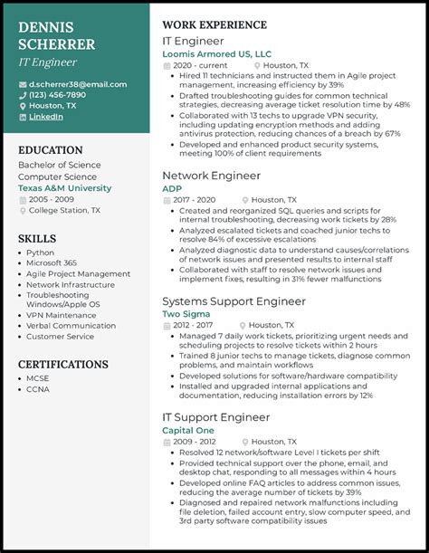 Resume Examples