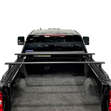 119855 - Putco T Slot Black Locker Side Bed Rails Fits Chevy Silverado ...