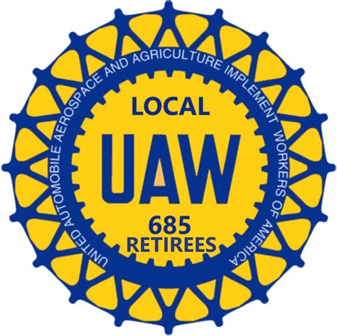 Yellow UAW Logo - LogoDix