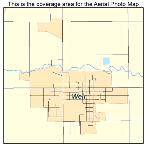 Aerial Photography Map of Weir, KS Kansas