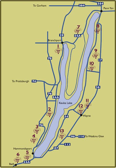 Wine Country Maps on Rick's WineSite - McNees.org/winesite/