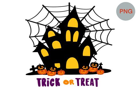 Halloween,Trick or Treat,clipart Graphic by LuckyDigitalArtShop ...