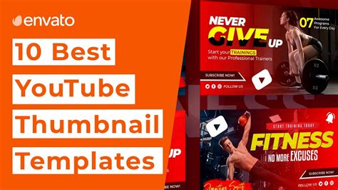 10 Best YouTube Thumbnail Templates - YouTube