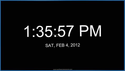 Windows 7 clock screensavers - Download free