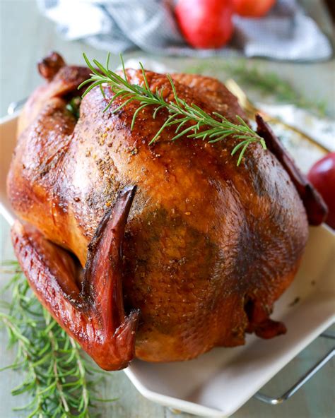 Juicy Smoked Turkey Recipe Tutorial | Tangled with Taste