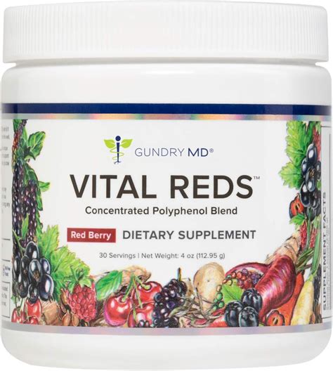 Buy Gundry MD® Vital Reds® Concentrated Polyphenol Blend, 30 Servings ...