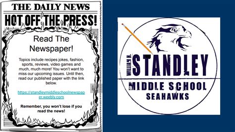 STANDLEY MIDDLE SCHOOL NEWSPAPER - Home