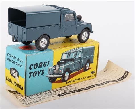 Scarce Corgi Toys 351 Land Rover R.A.F. Vehicle