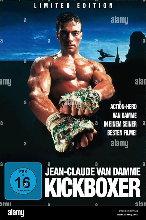 JEAN-CLAUDE VAN DAMME POSTER, KICKBOXER, 1989 Stock Photo - Alamy