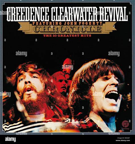 CREEDENCE CLEARWATER REVIVAL - CHRONICLES - Vintage cover album Stock ...